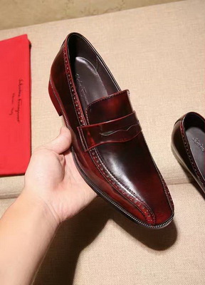 Salvatore Ferragamo Business Men Shoes--053